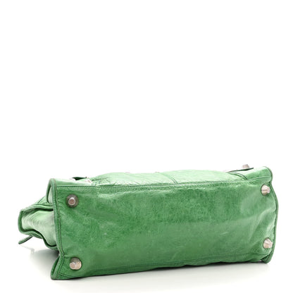 Balenciaga Agneau Giant 21 Silver Hardware Work Vert Gazon 4 of 13