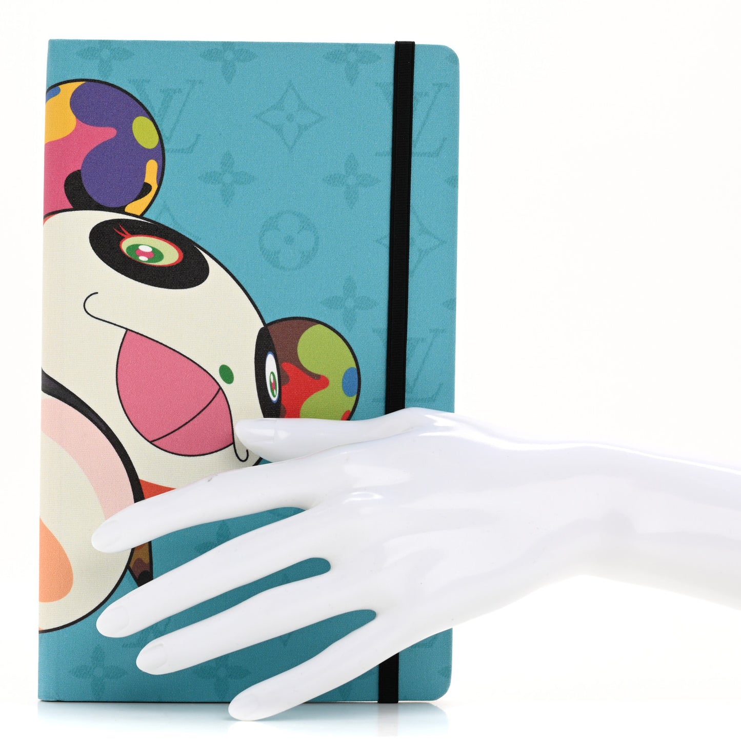 LV x TM Jane Superflat Notebook MM Turquoise