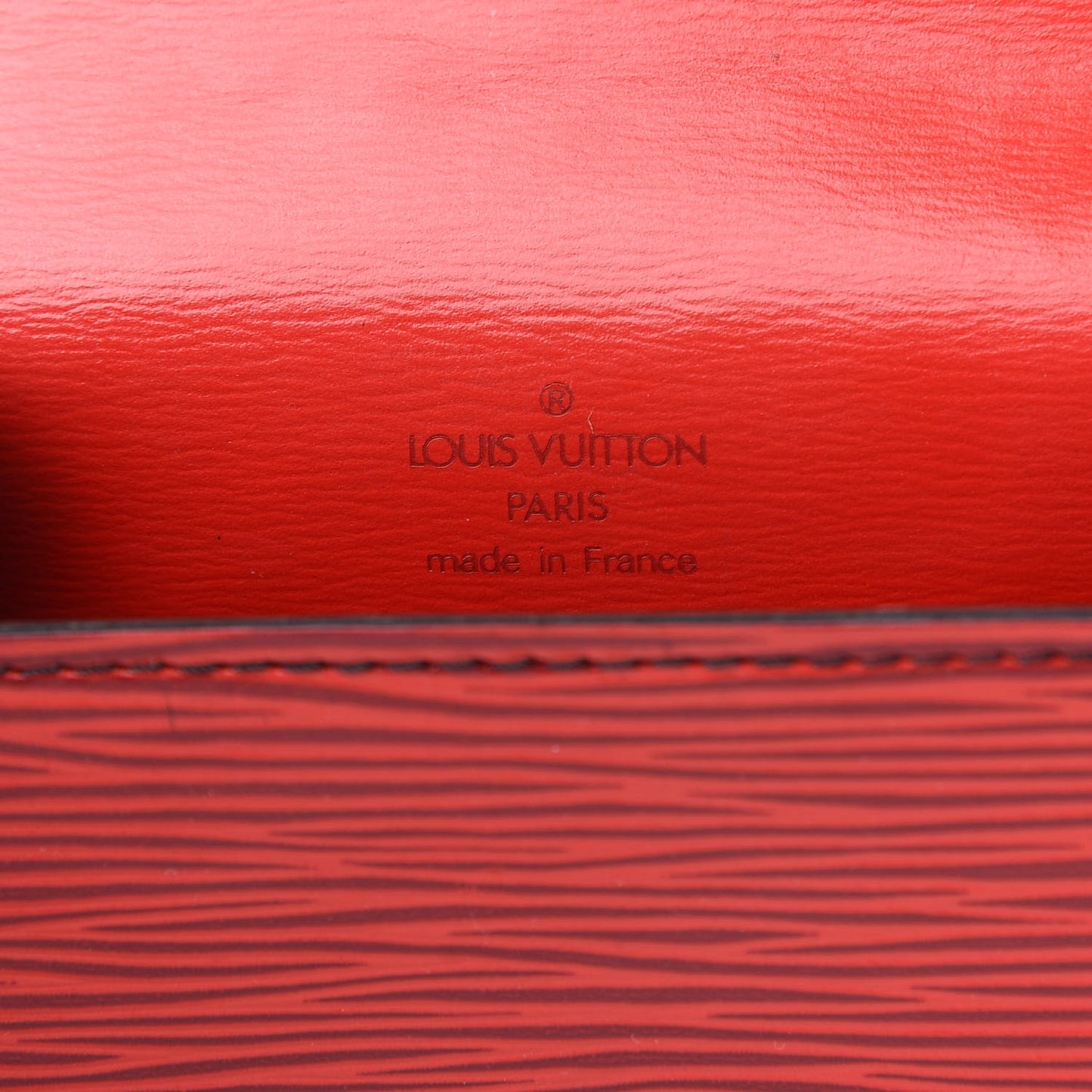 Epi Pochette Ceinture Tilsitt Belt Pouch Red