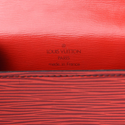 Louis Vuitton Epi Pochette Ceinture Tilsitt Belt Pouch Red 8 of 14
