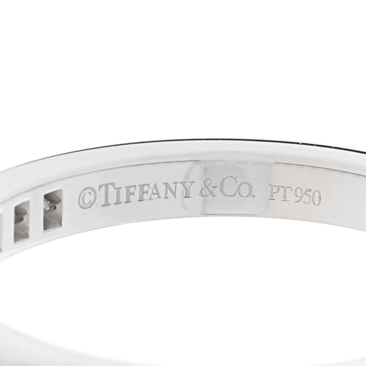 Platinum Diamond 2mm Half Circle Wedding Band Ring 52 6