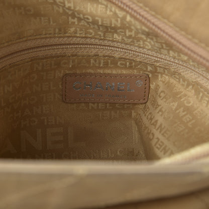 Chanel Lambskin Stitched Medium Ultimate Soft Tote Beige 7 of 9