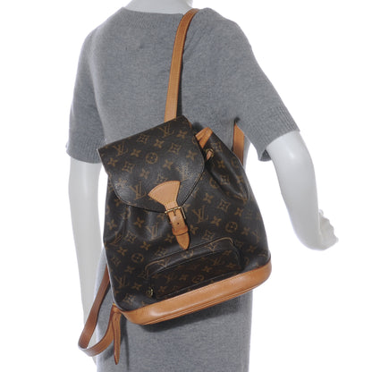 Louis Vuitton Monogram Montsouris MM Backpack 2 of 7