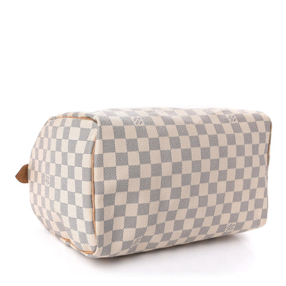 Louis Vuitton Damier Azur Speedy 30 4 of 10