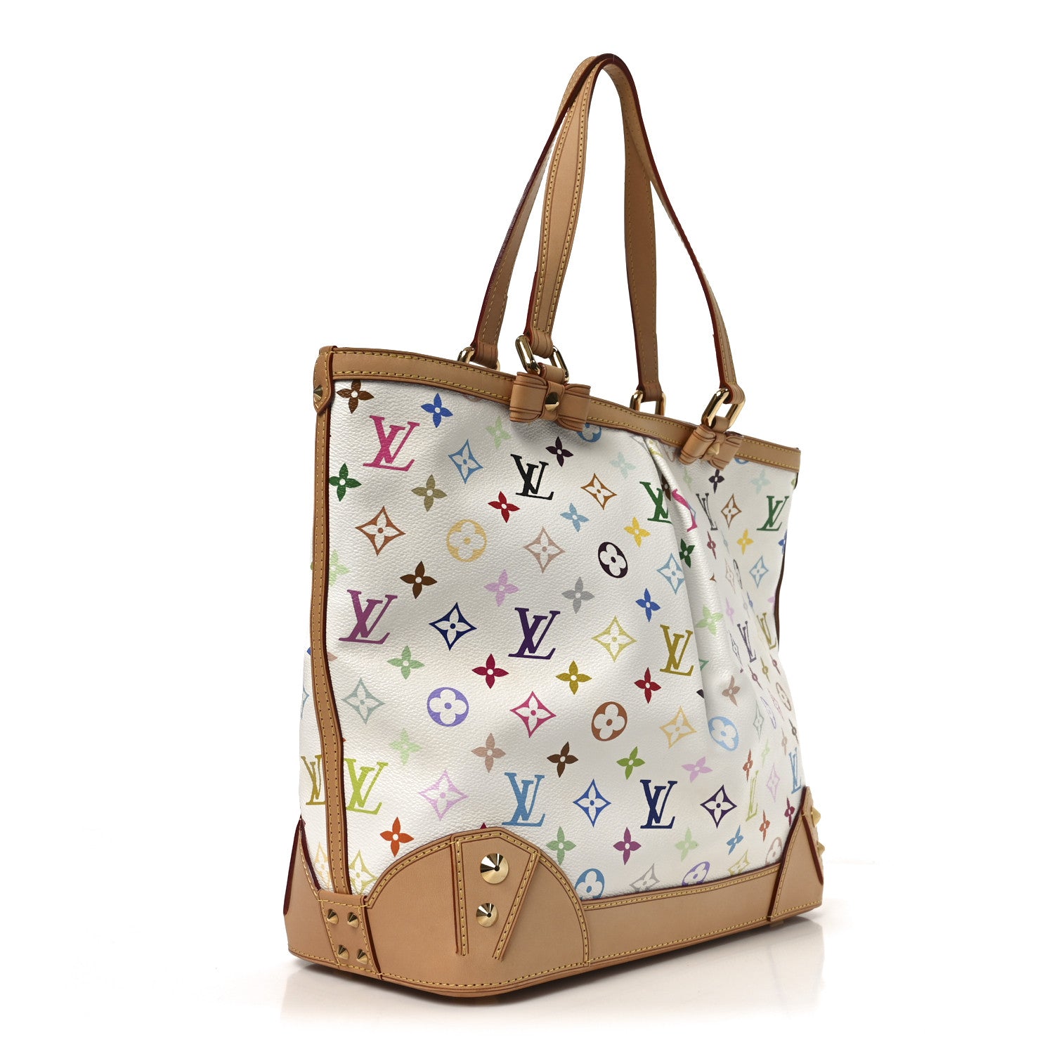 Louis Vuitton Monogram Multicolor Sharleen MM White 3 of 9