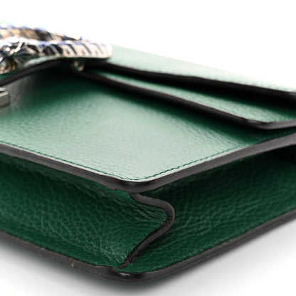 Gucci Dollar Calfskin Enamel Small Dionysus Shoulder Bag Emerald Electric Blue 10 of 10