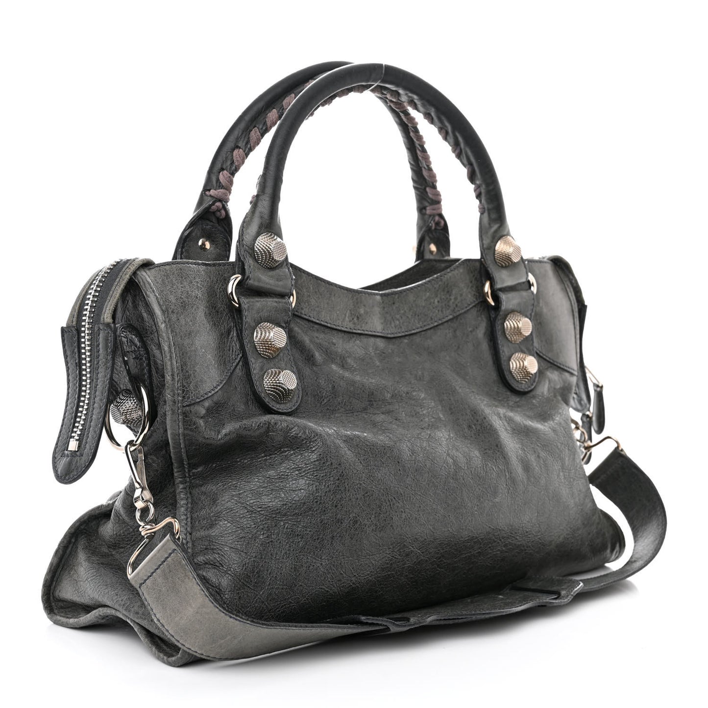 Agneau Giant 21 Silver Hardware City Anthracite