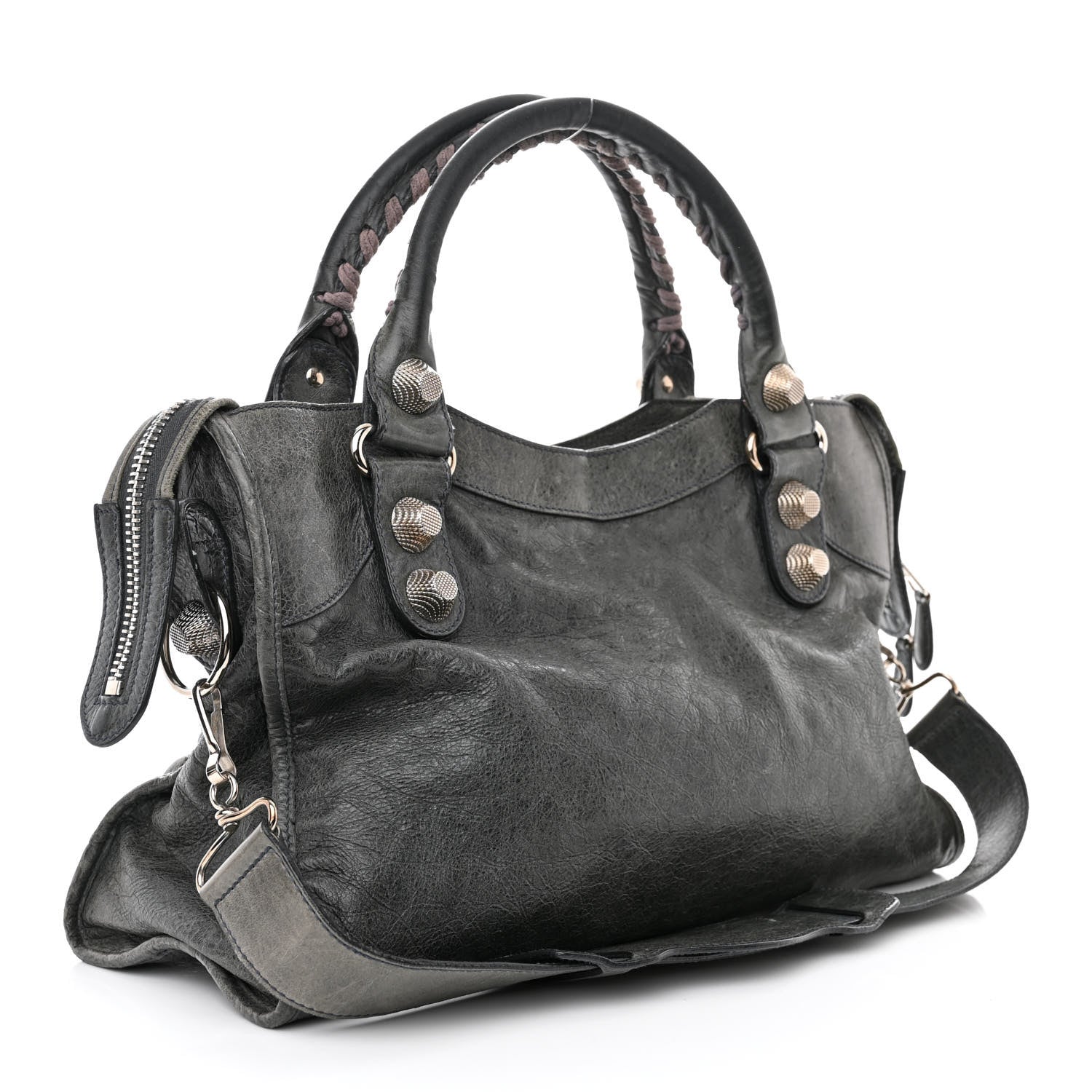 Balenciaga Agneau Giant 21 Silver Hardware City Anthracite 2 of 12