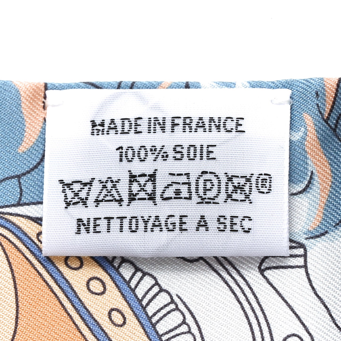 Silk Sur Mon Nuage Twilly Creme Bleu Ciel Orange