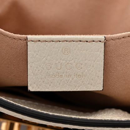 Gucci GG Supreme Monogram Flora Textured Calfskin Small Padlock Tote Beige Ebony Multicolor Mystic White 6 of 10