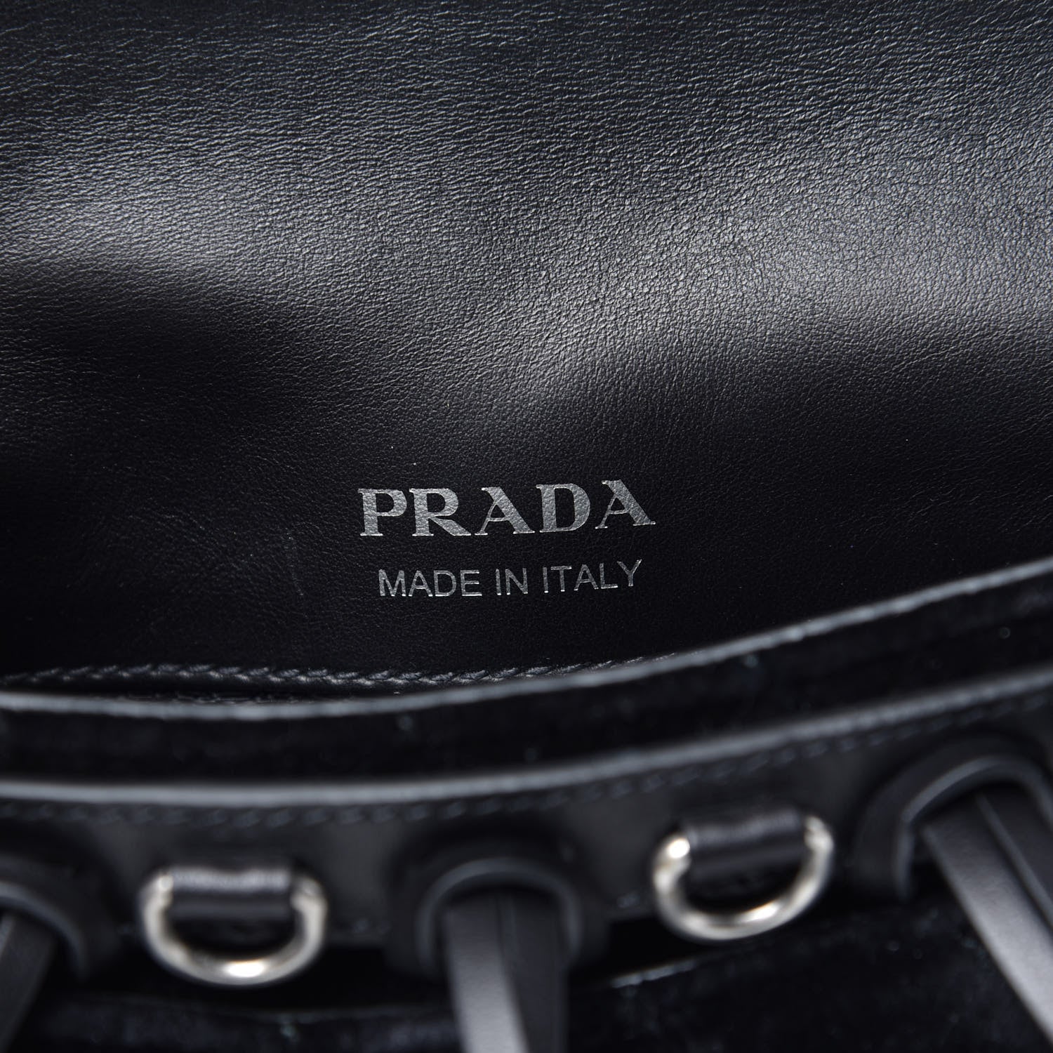 Prada Calf Hair Velluto Corsaire Antic Crossbody Bag Giacinto Black 6 of 9