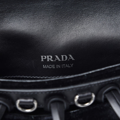 Prada Calf Hair Velluto Corsaire Antic Crossbody Bag Giacinto Black 6 of 9