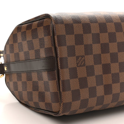 Louis Vuitton Damier Ebene Speedy Bandouliere 25 13 of 17