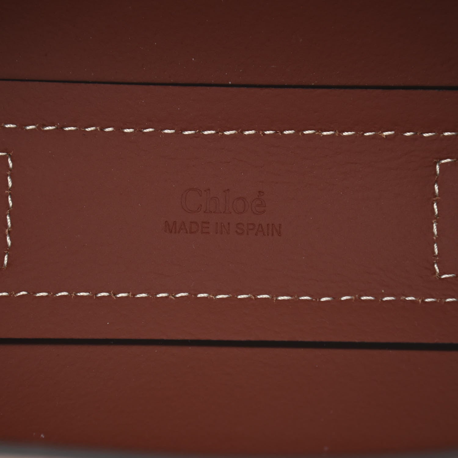 Chloe Small Grain Smooth Calfskin Mini Darryl Crossbody Sepia Brown 6 of 10