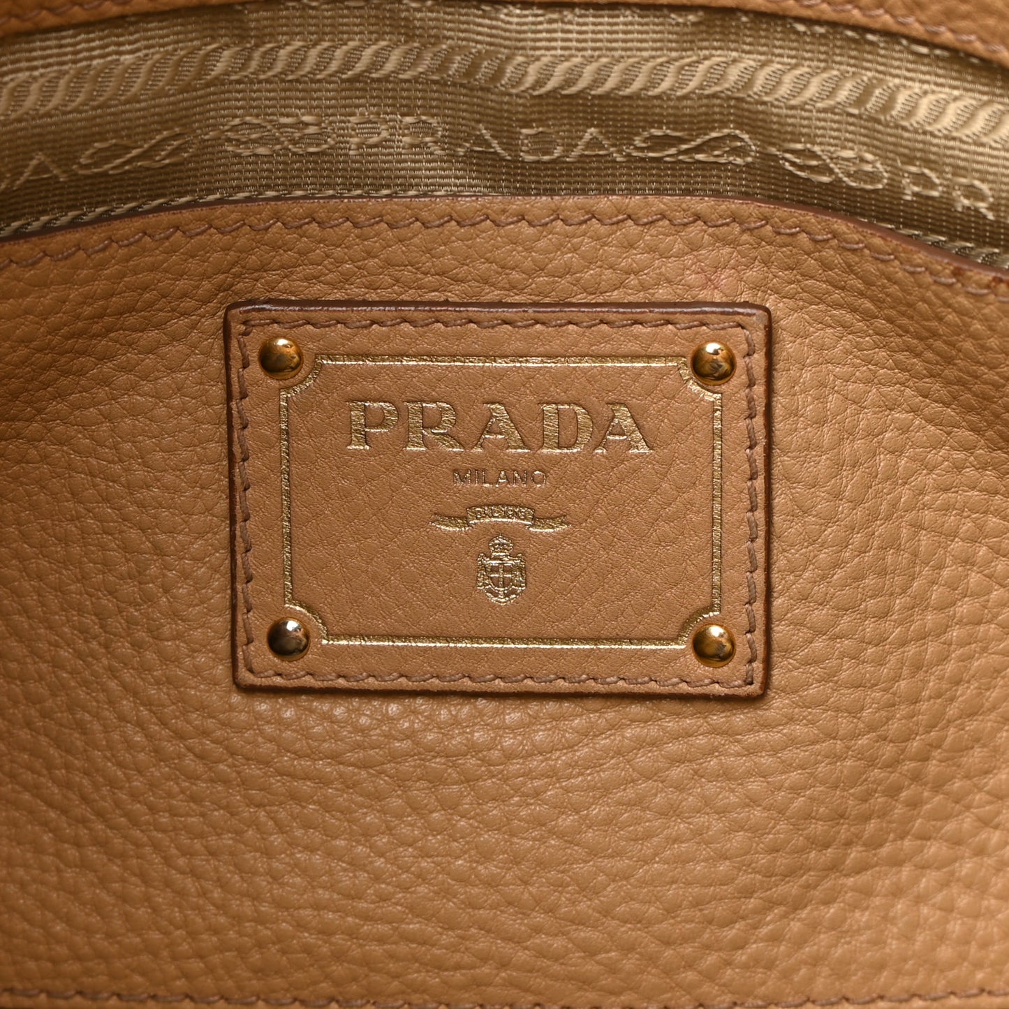 Vitello Daino Side Pocket Hobo Noisette