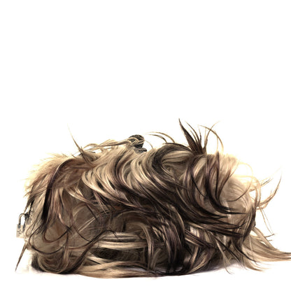 Louis Vuitton Goat Fur Transsiberian PM Black White 4 of 7
