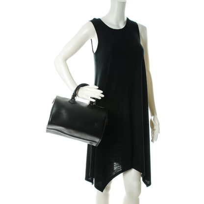 Louis Vuitton Epi Speedy 25 Black 2 of 7