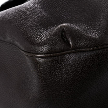 Gucci Calfskin Web Medium Dressage Hobo Coffee Brown 13 of 19