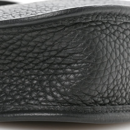 Hermes Taurillon Clemence Amazone Evelyne TPM Black 7 of 11