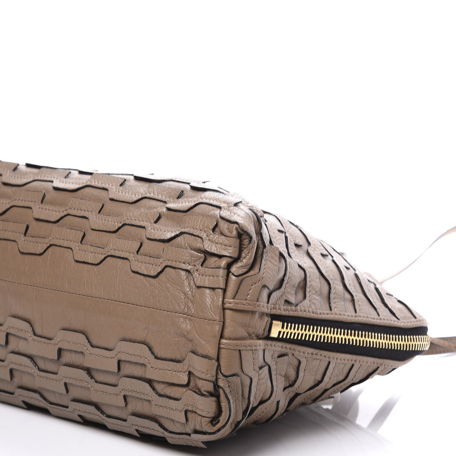 Marc Jacobs Goatskin Quilted Scales Satchel Grey 8 of 10