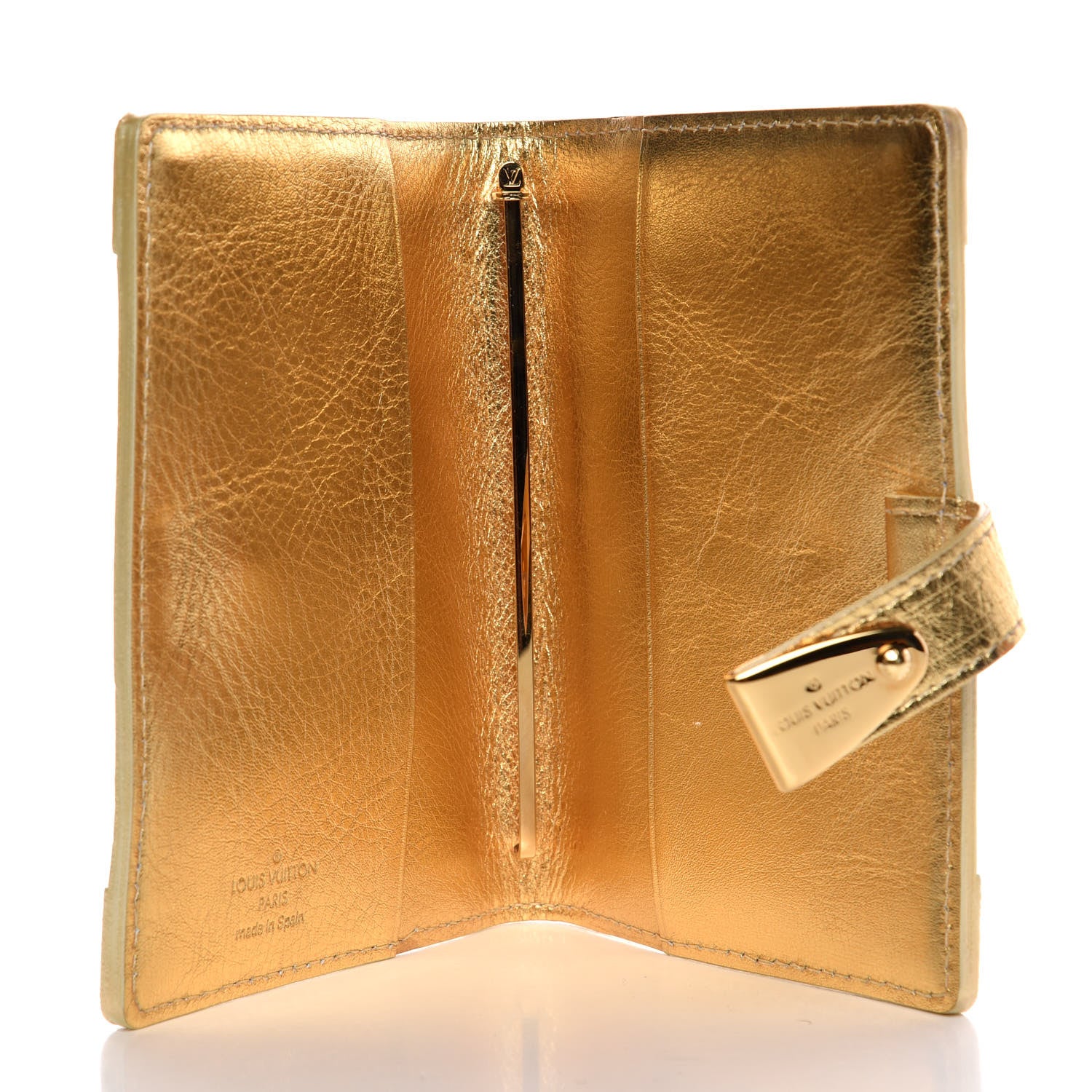 Louis Vuitton Suhali Partenaire PM Agenda Cover Gold 5 of 7