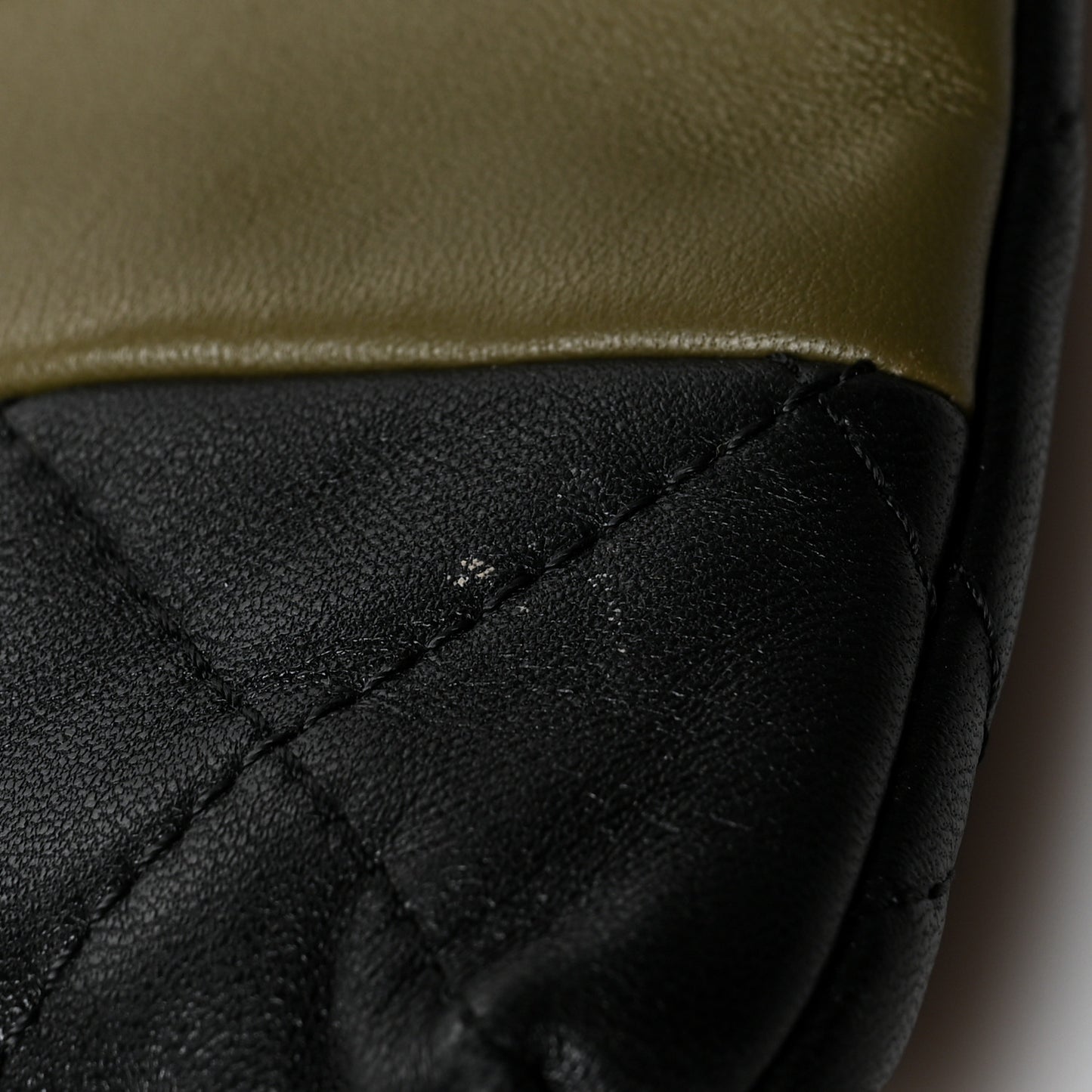 Lambskin Patchwork Large Cosmetic Case Multicolor