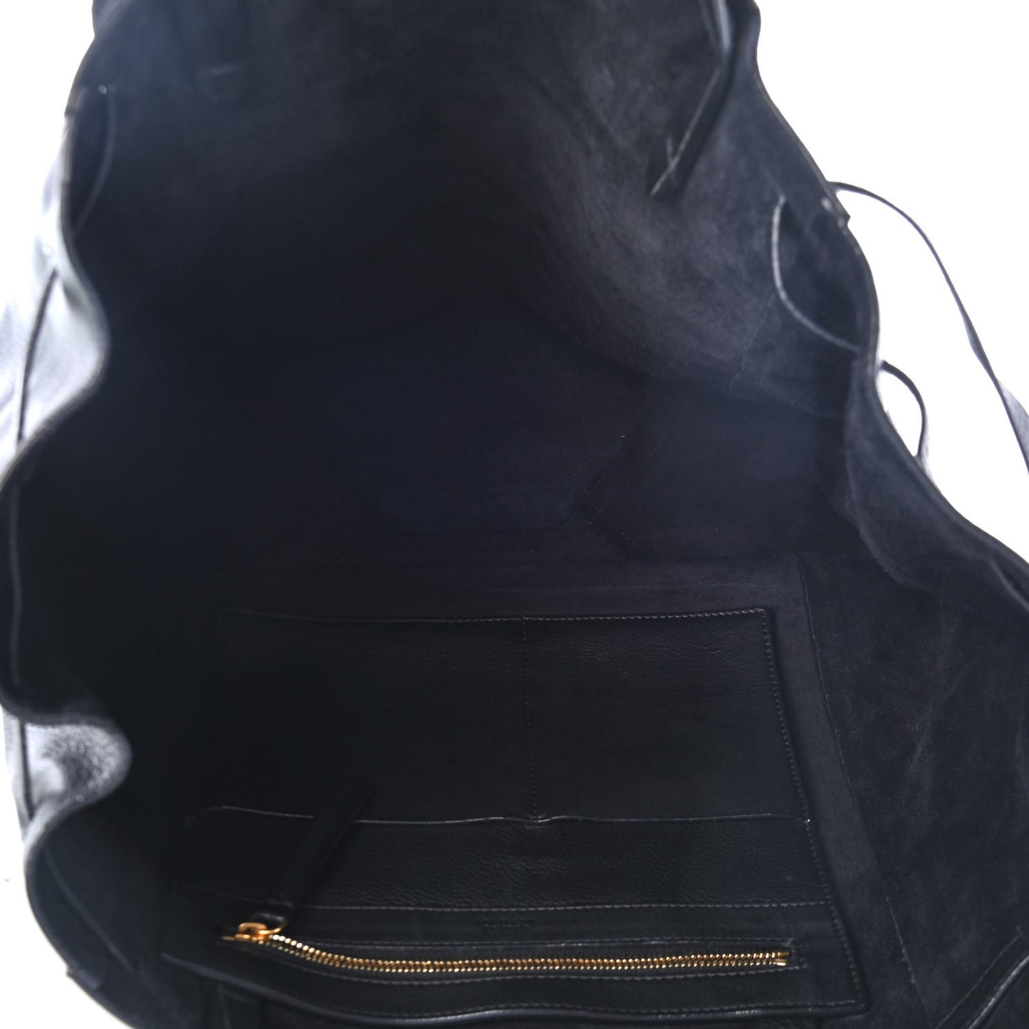 Soft Grained Calfskin Medium Belt Cabas Phantom Black