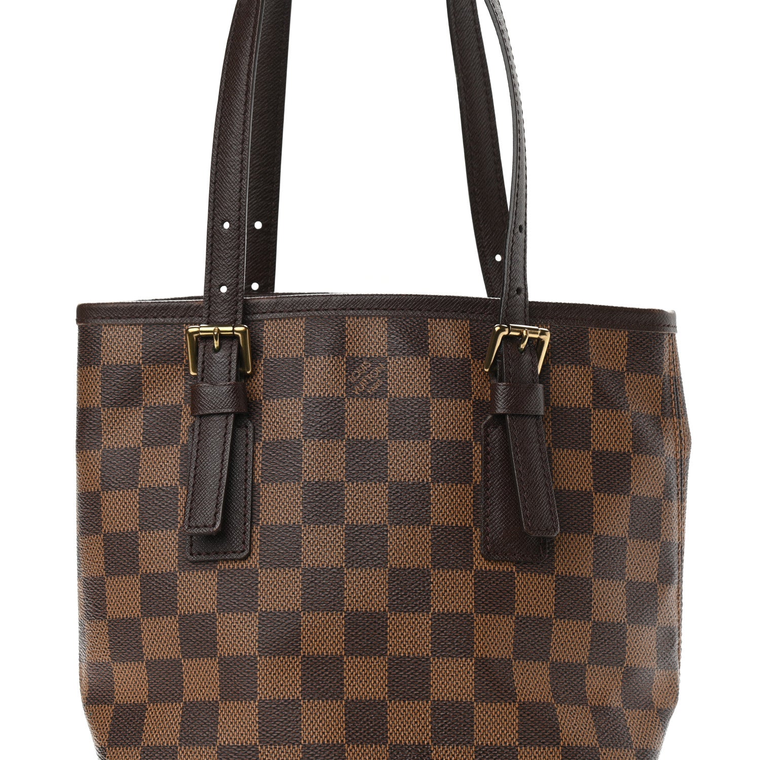 Louis Vuitton Damier Ebene Marais Bucket 23 7 of 11