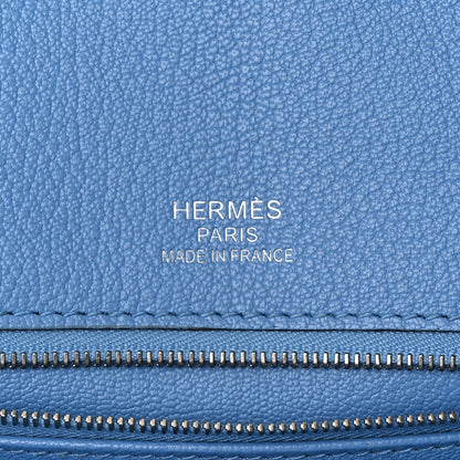 Hermes Togo Swift Ghillies Birkin 35 Bleu Paradis 6 of 12