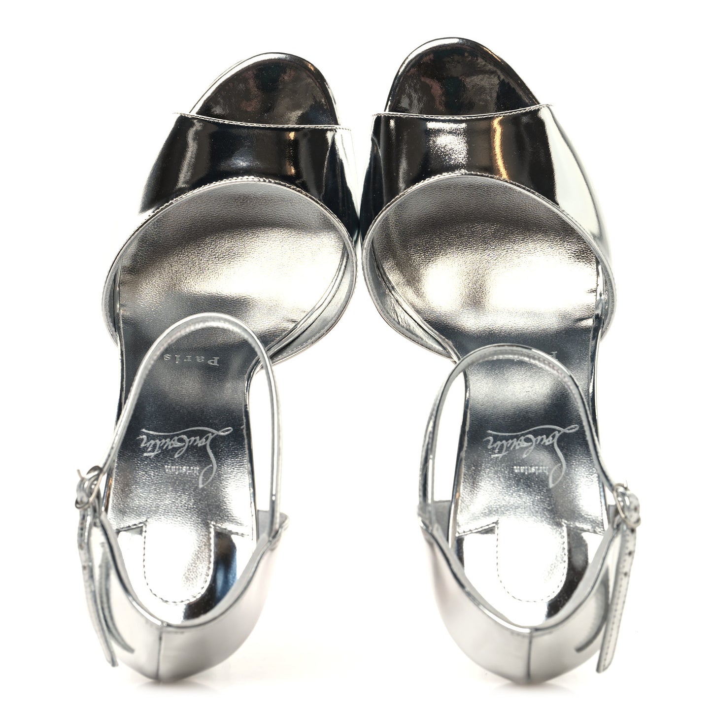Specchio Sandaloo 130 Sandals 39.5 Silver