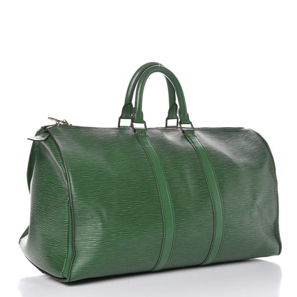 Louis Vuitton Epi Keepall 45 Borneo 3 of 25