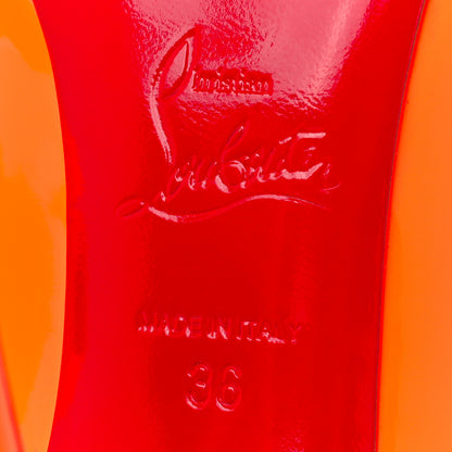 Christian Louboutin Patent Hot Chick 100 Pumps 36 6 of 14