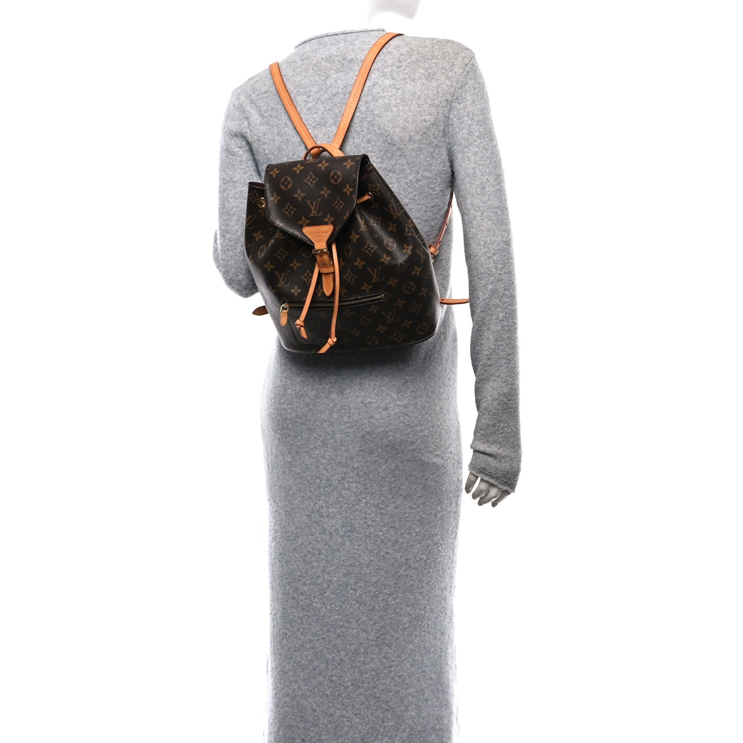 Louis Vuitton Monogram Montsouris NM Backpack 2 of 9