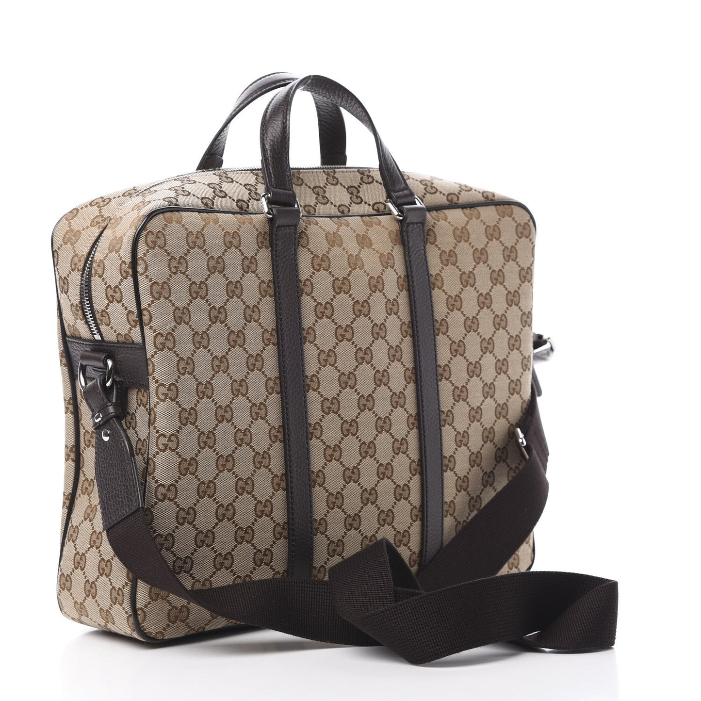 Monogram Briefcase Dark Brown