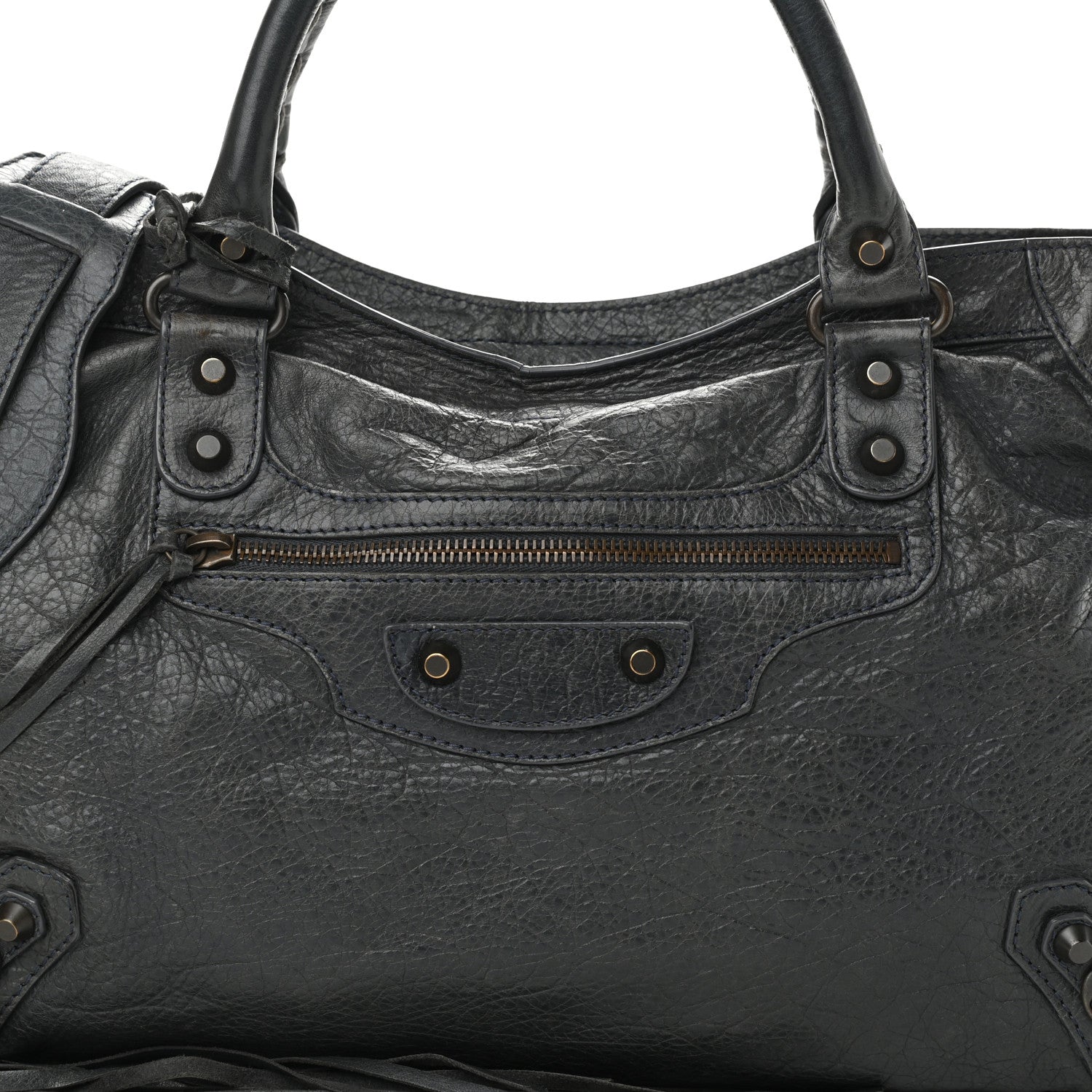 Balenciaga Agneau Classic Hardware City Anthracite 8 of 10