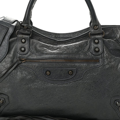 Balenciaga Agneau Classic Hardware City Anthracite 8 of 10