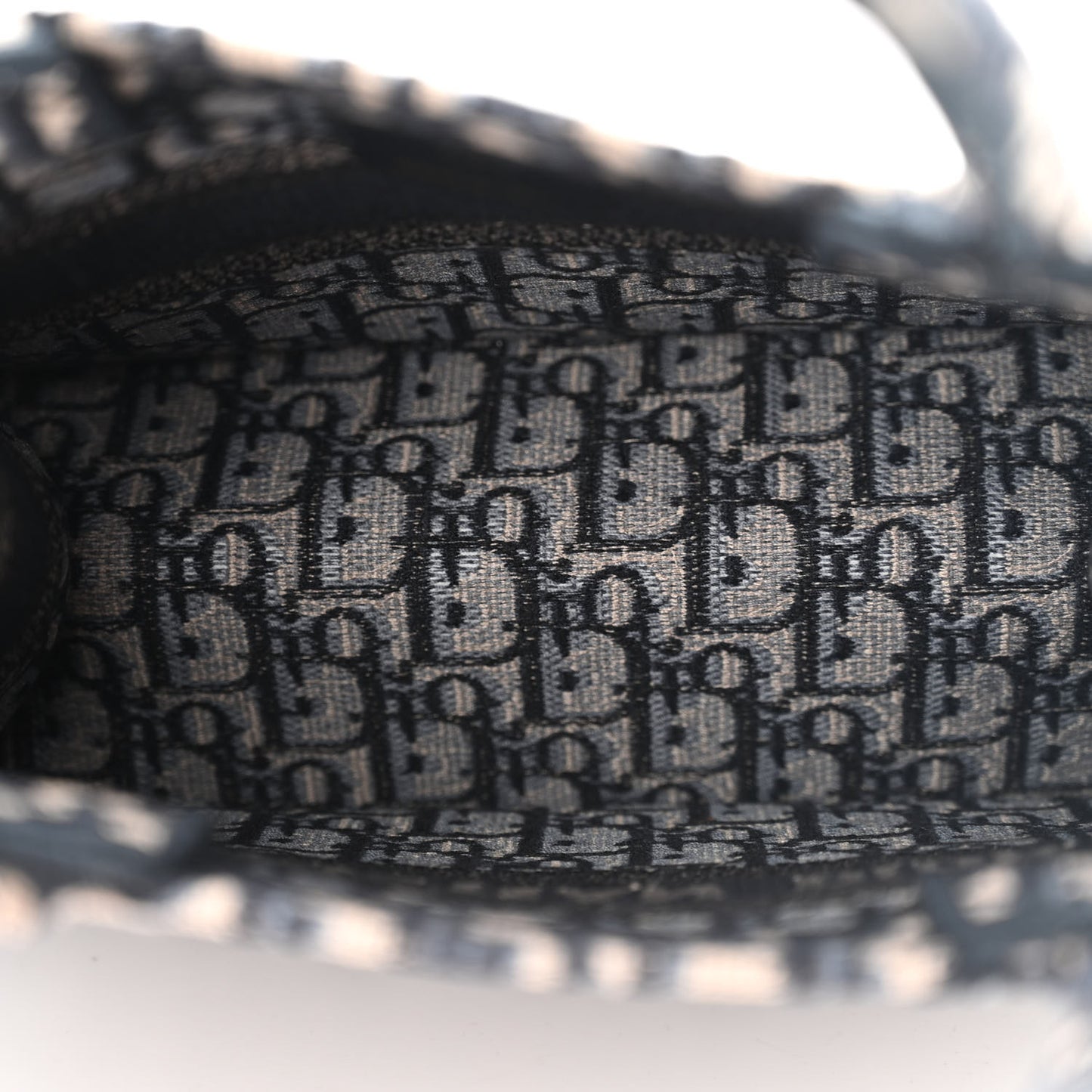 Oblique Small Book Tote Blue Multicolor