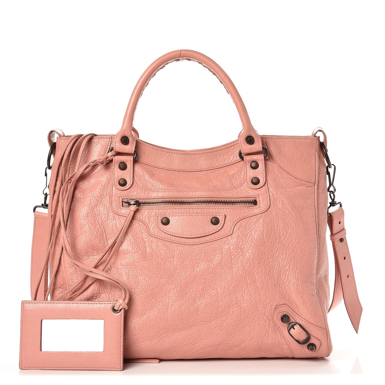 Balenciaga Agneau Classic Hardware Velo Rose Peche 1 of 15