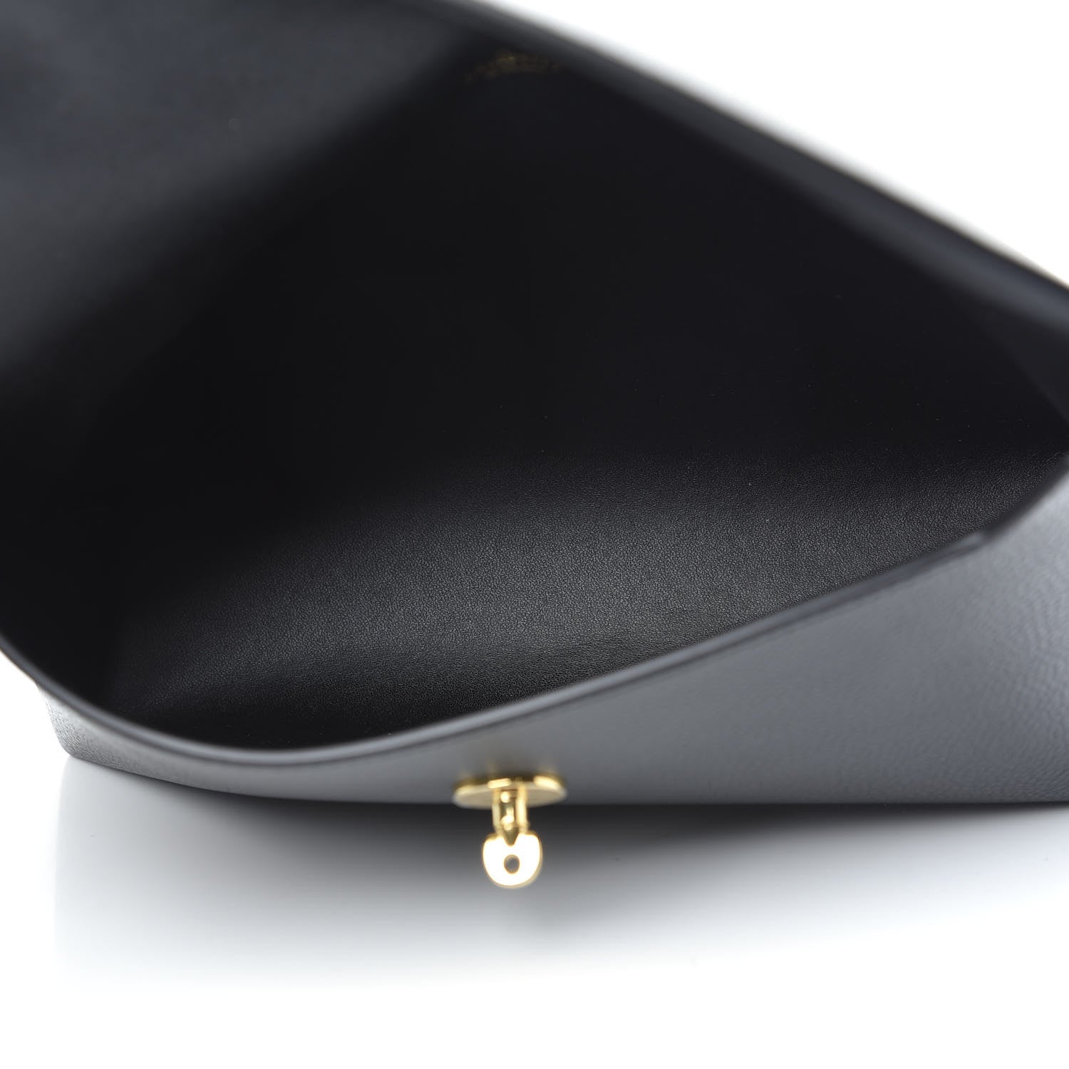 Mulberry Classic Grain Calfskin Large Darley Cosmetic Pouch Black 5 of 8