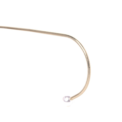 Chanel Tweed CC Pearl Sunglasses Gold Multicolor 8 of 9