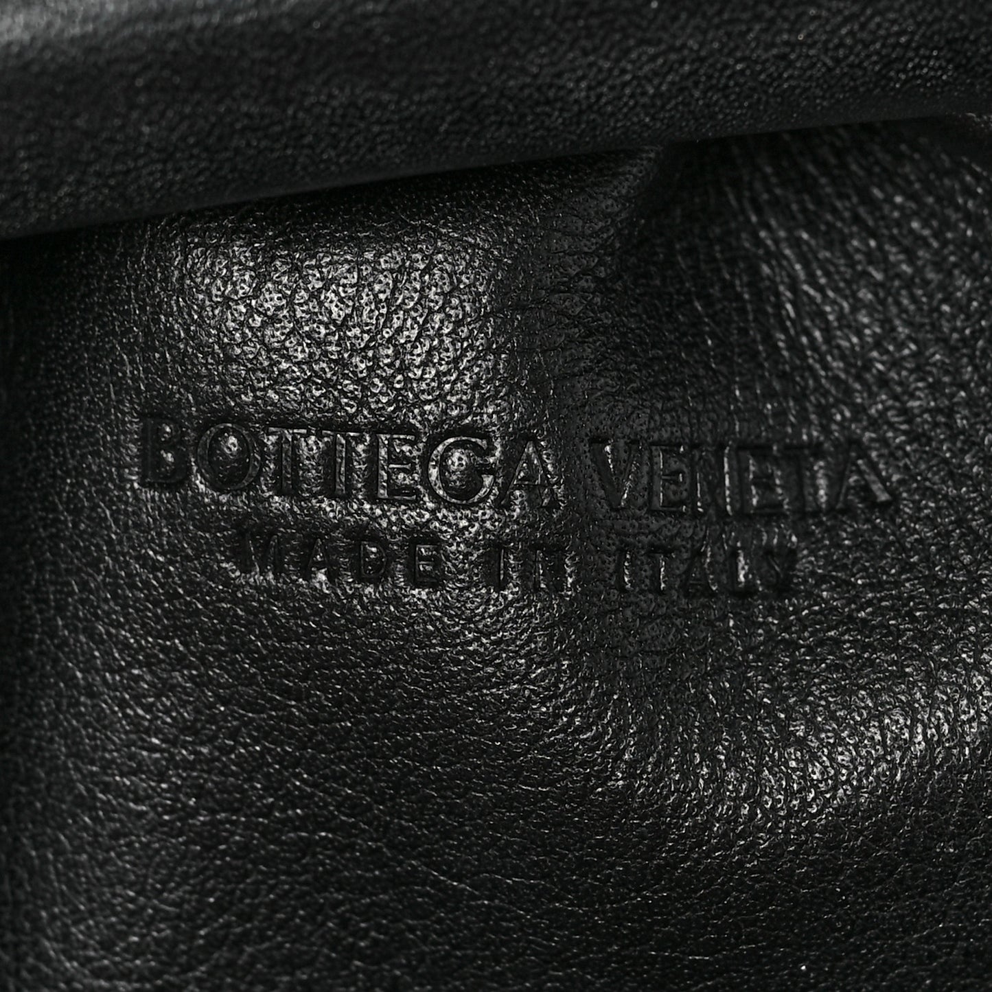 Butter Calfskin The Mini Pouch Black