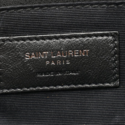 Saint Laurent Suede Monogram Medium Niki Chain Satchel Cheddar 6 of 15