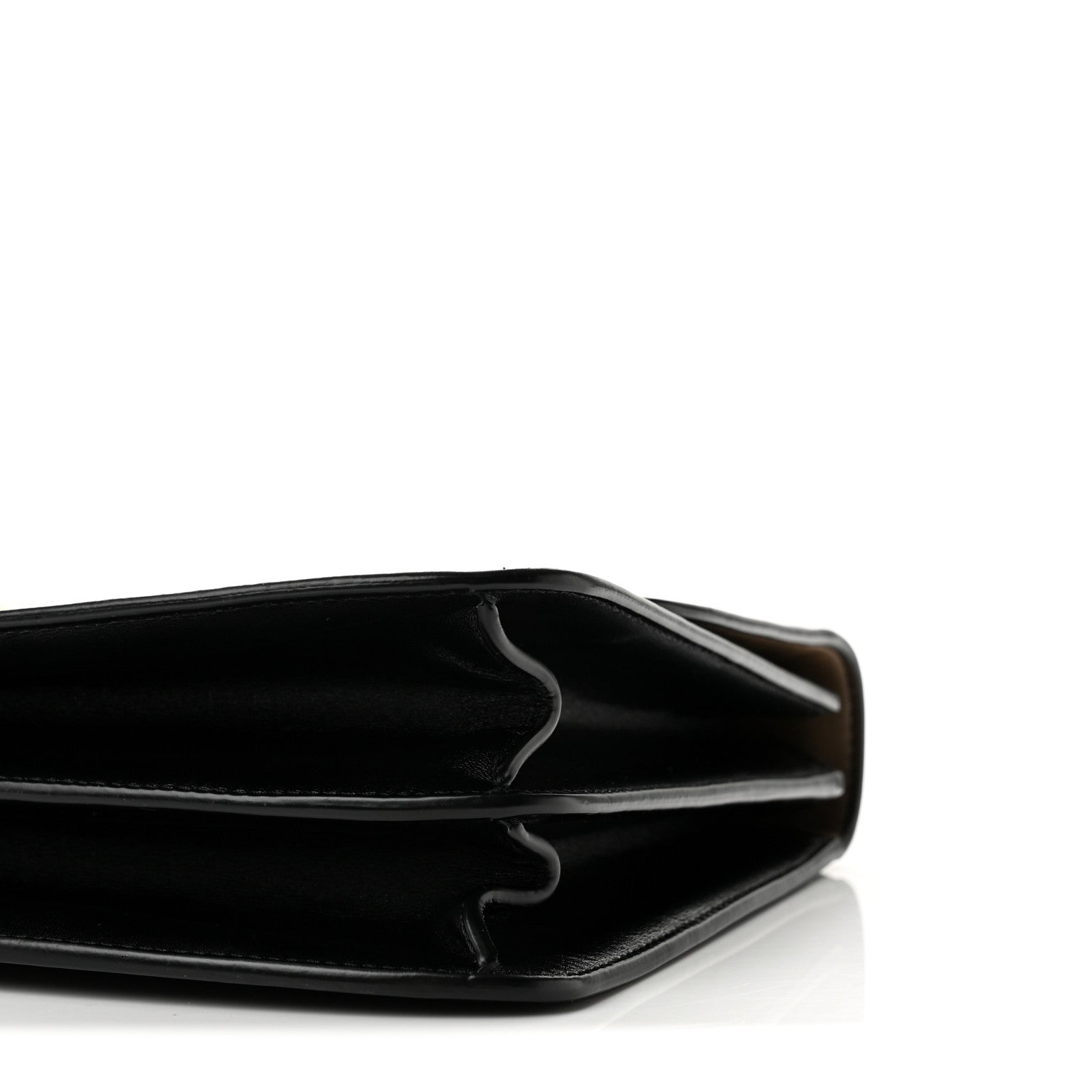 The Row Sleek Calfskin The Sofia 10 Top Handle  Black 9 of 14