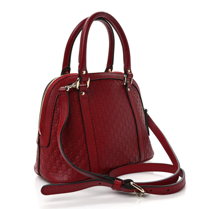 Gucci Soft Microguccissima Mini Dome Bag Rosso 3 of 9