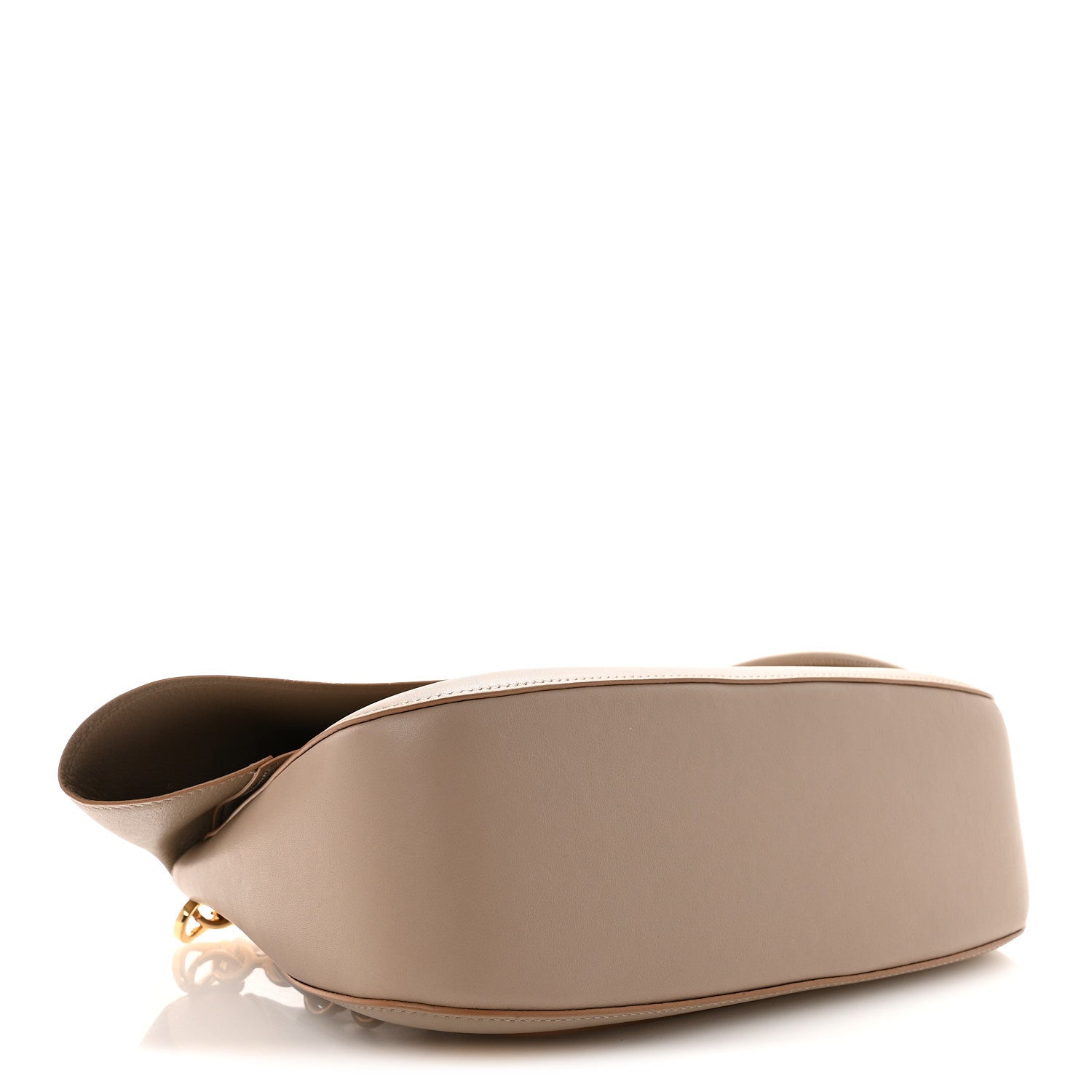 Loewe Smooth Calfskin Donut Chain Medium Ola Shoulder Bag Sand 4 of 10