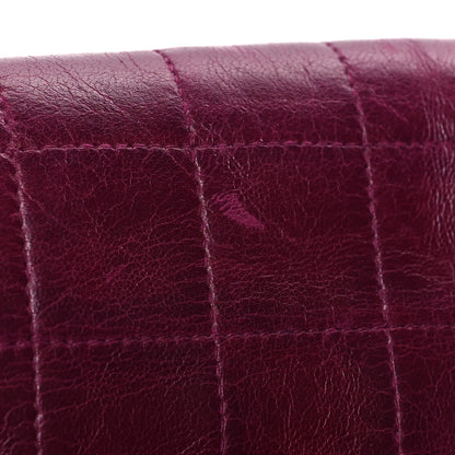 Chanel Lambskin Chocolate Bar Mademoiselle Flap Purple 15 of 16