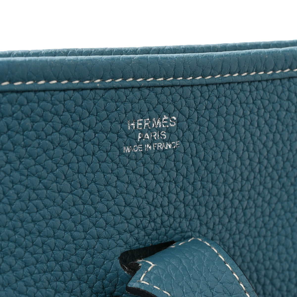 Taurillon Clemence Evelyne III PM Blue Jean