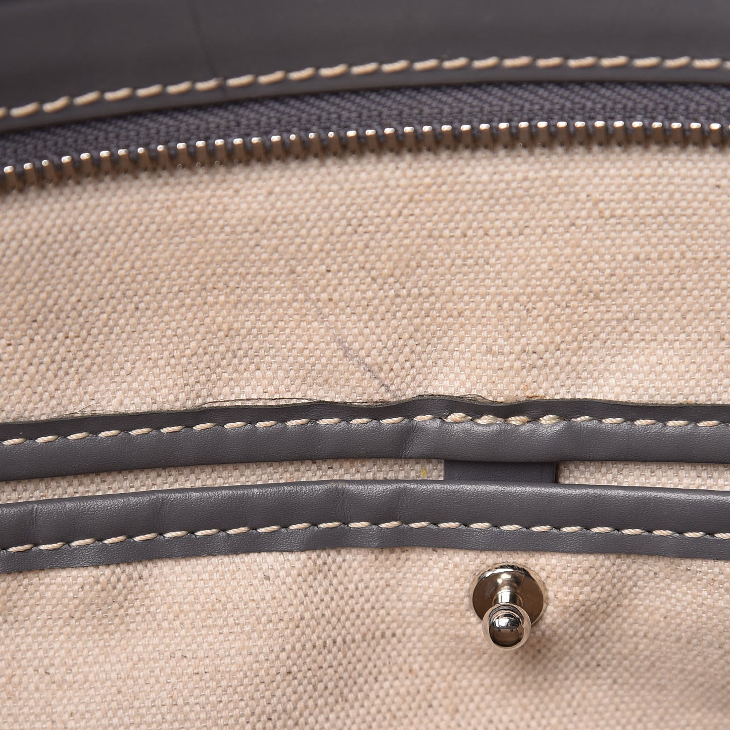Goyardine Marquises Tote Grey