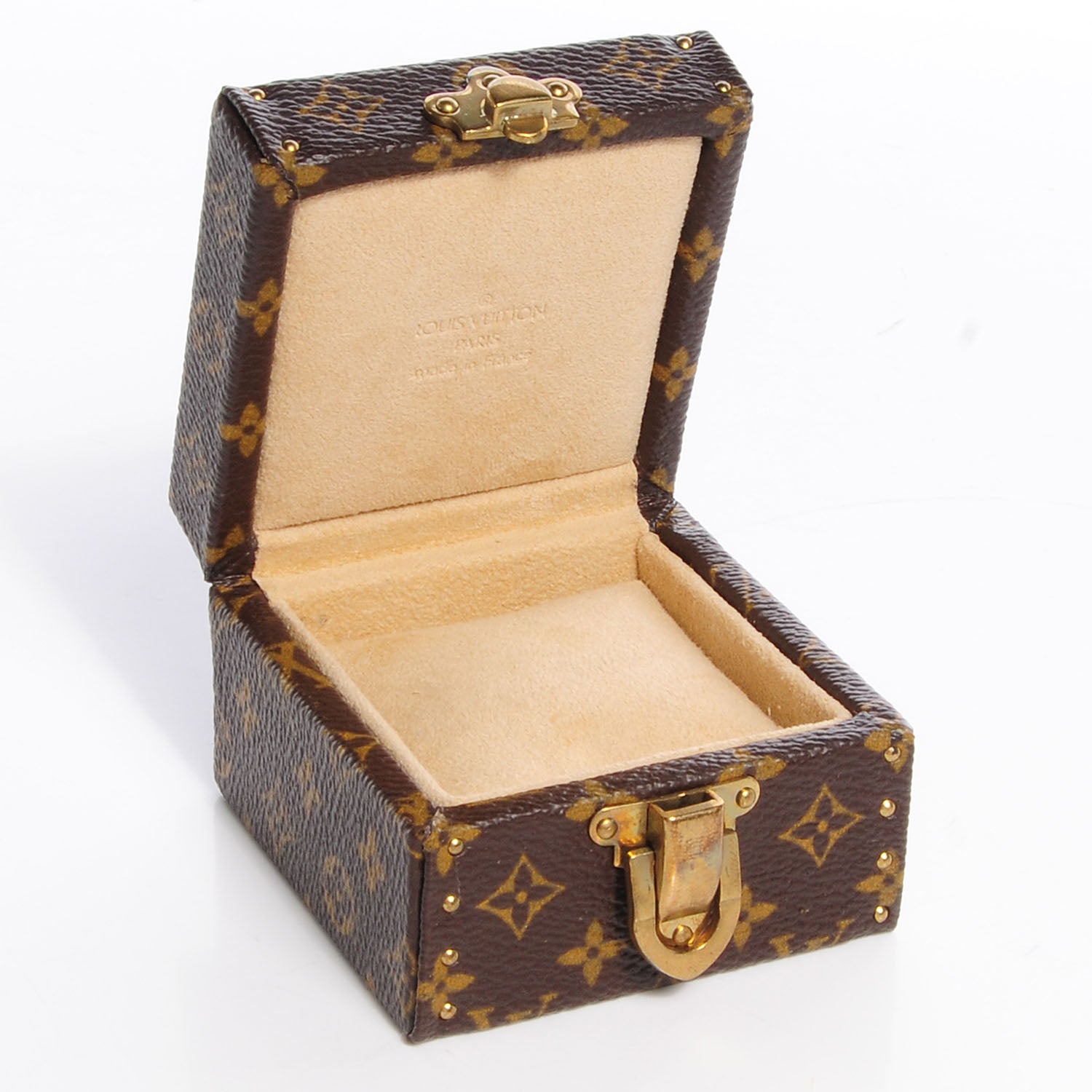 Louis Vuitton Monogram Ring Box Mini Trunk Case 5 of 7