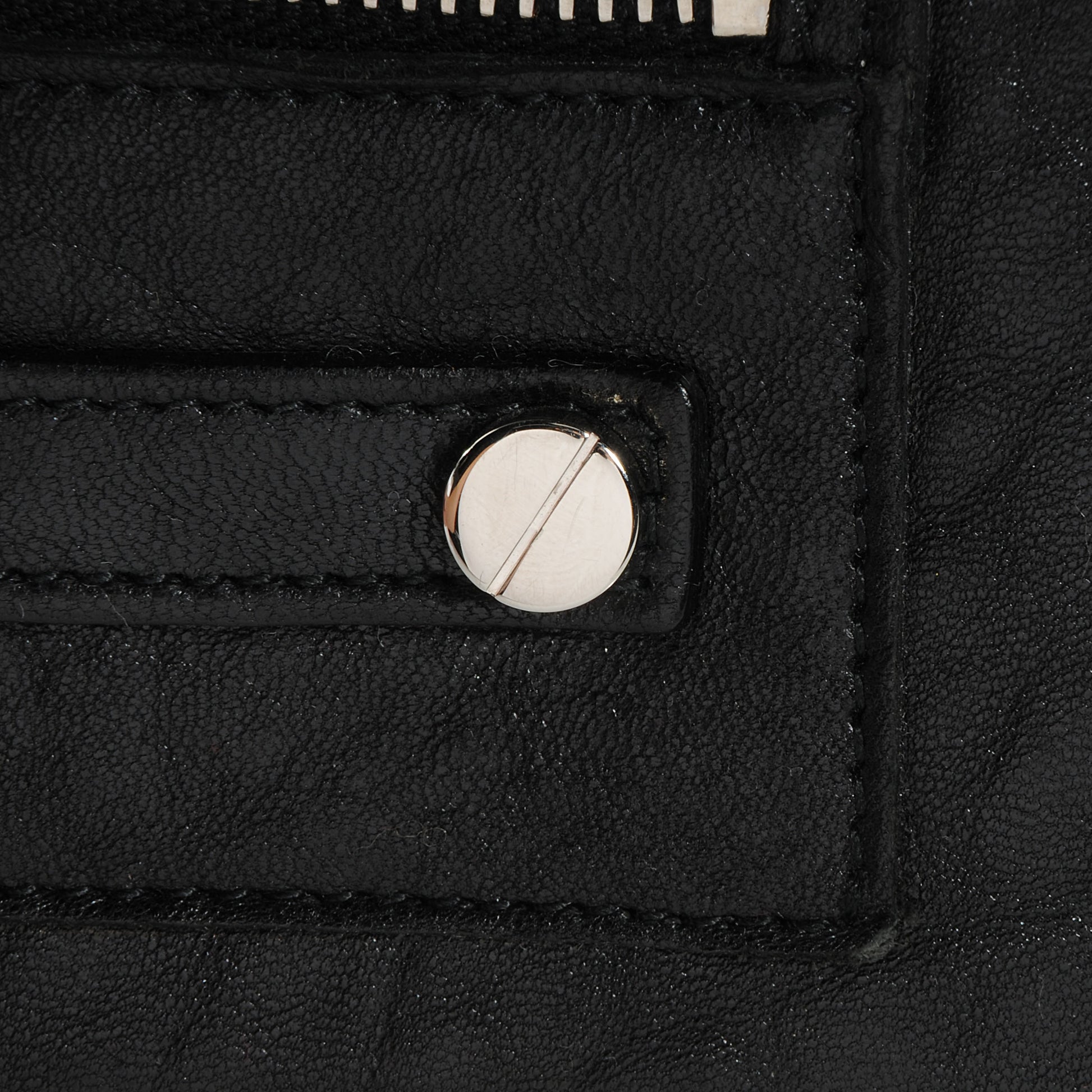 Balenciaga Chevre Money Wallet Black 6 of 9